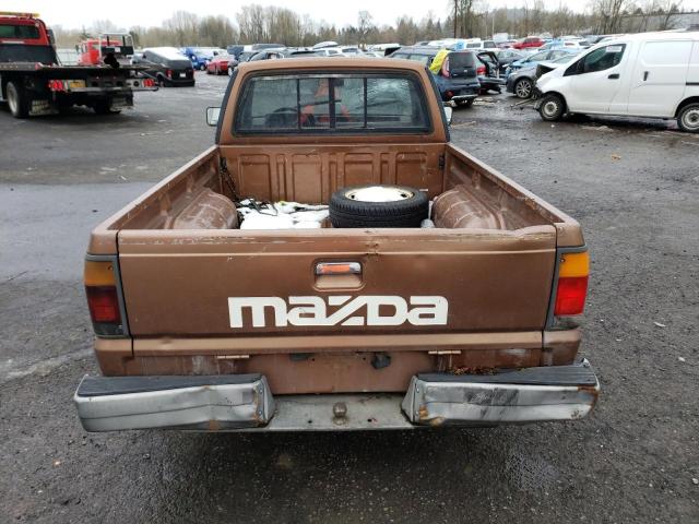 JM2UF1113G0564924 - 1986 MAZDA B2000 BROWN photo 6