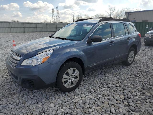 4S4BRCAC2D1241126 - 2013 SUBARU OUTBACK 2.5I BLUE photo 1