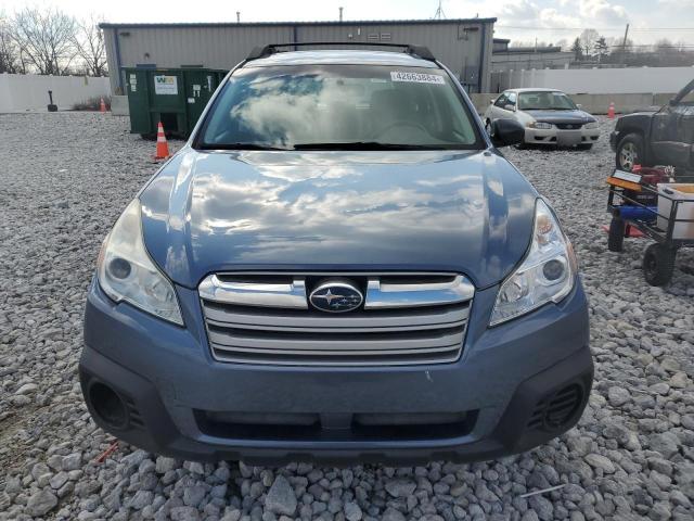 4S4BRCAC2D1241126 - 2013 SUBARU OUTBACK 2.5I BLUE photo 5