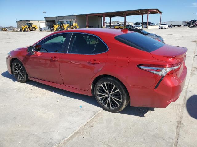 4T1B11HK5KU181704 - 2019 TOYOTA CAMRY L RED photo 2