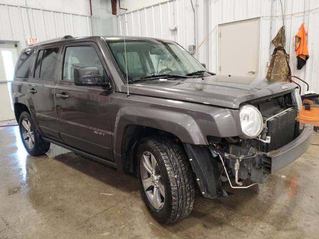 1C4NJRFB2HD196351 - 2017 JEEP PATRIOT LATITUDE GRAY photo 4