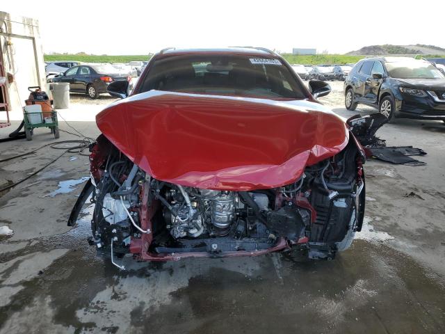 JTJSARBZ9M5025278 - 2021 LEXUS NX 300 BASE წითელი ფოტო 5