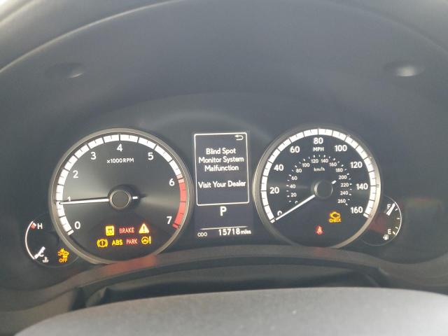 JTJSARBZ9M5025278 - 2021 LEXUS NX 300 BASE წითელი ფოტო 9