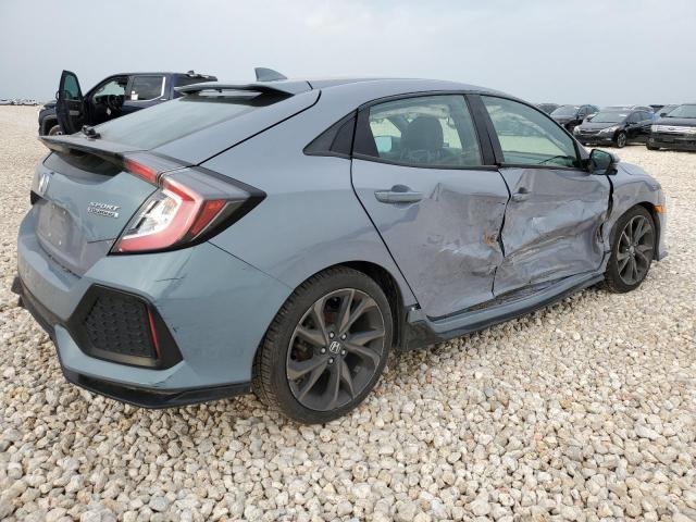 SHHFK7H94KU420539 - 2019 HONDA CIVIC SPORT TOURING SILVER photo 3