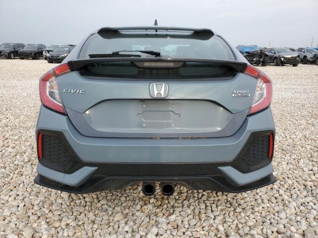 SHHFK7H94KU420539 - 2019 HONDA CIVIC SPORT TOURING SILVER photo 6