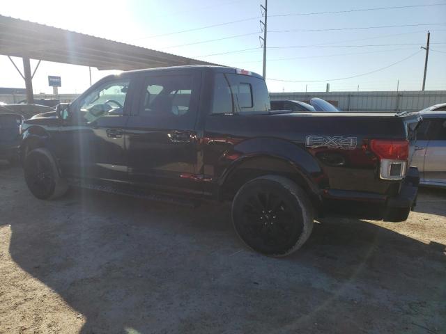 1FTEW1E42LFA84295 - 2020 FORD F150 SUPERCREW BLACK photo 2