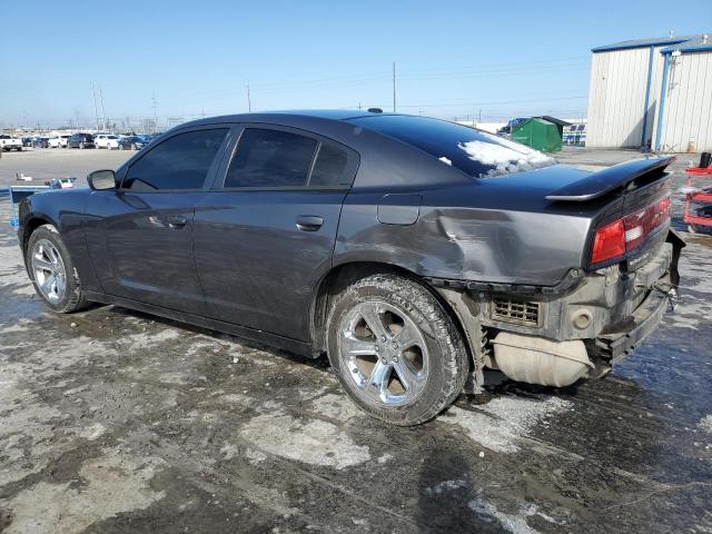 2C3CDXBG9EH230485 - 2014 DODGE CHARGER SE CHARCOAL photo 2