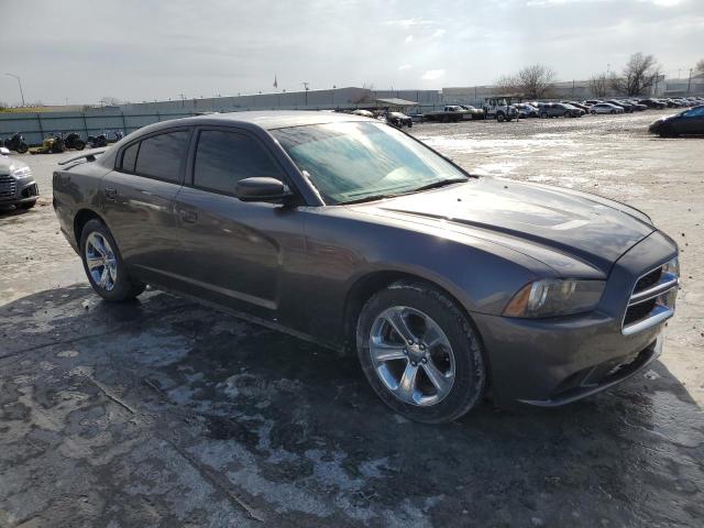 2C3CDXBG9EH230485 - 2014 DODGE CHARGER SE CHARCOAL photo 4