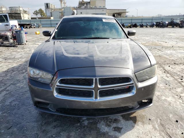 2C3CDXBG9EH230485 - 2014 DODGE CHARGER SE CHARCOAL photo 5