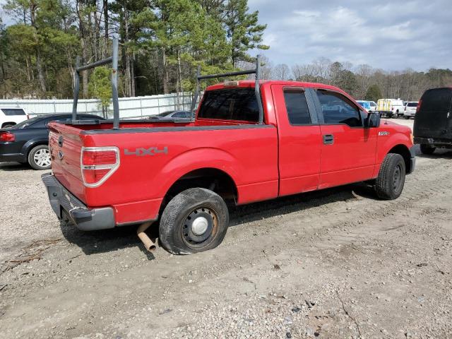 1FTEX1EW0AKA48088 - 2010 FORD F-150 RED photo 3