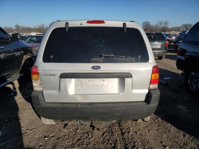 1FMYU03194KB19182 - 2004 FORD ESCAPE XLT SILVER photo 6