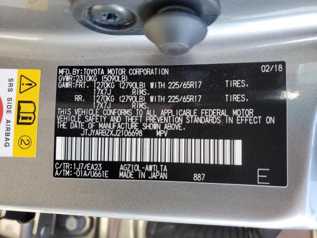 JTJYARBZXJ2106698 - 2018 LEXUS NX 300 BASE Boz foto 14