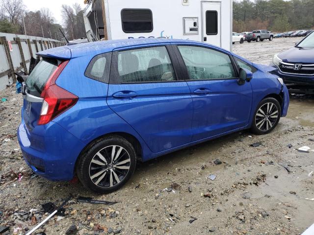 3HGGK5H8XLM714432 - 2020 HONDA FIT EX BLUE photo 3