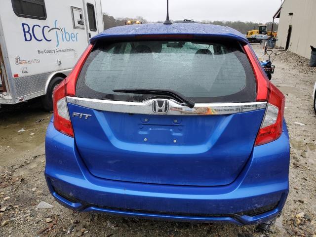 3HGGK5H8XLM714432 - 2020 HONDA FIT EX BLUE photo 6