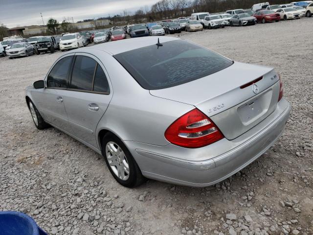 WDBUF70J73A125401 - 2003 MERCEDES-BENZ E 500 SILVER photo 2