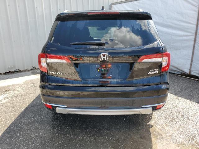 5FNYF6H04MB069175 - 2021 HONDA PILOT ELITE BLACK photo 6