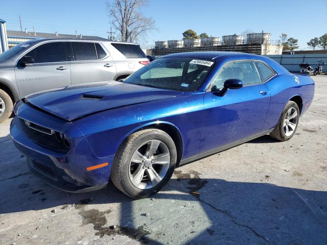 2C3CDZAG1KH712036 - 2019 DODGE CHALLENGER SXT BLUE photo 1