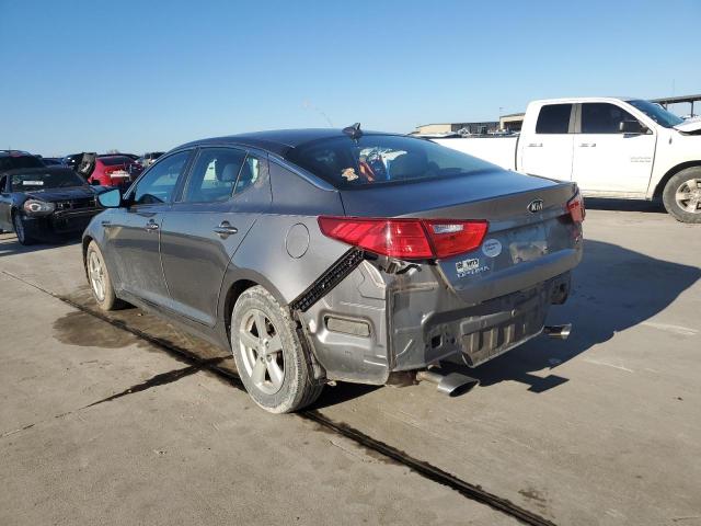 5XXGM4A72FG517863 - 2015 KIA OPTIMA LX SILVER photo 2