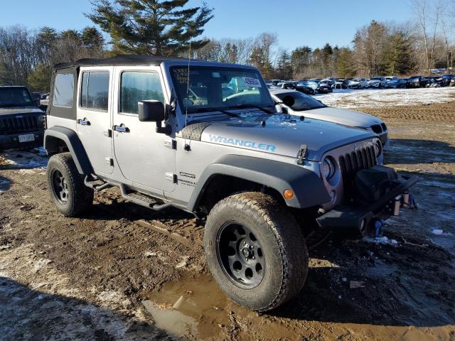 1C4HJWDG2GL283312 - 2016 JEEP WRANGLER U SPORT SILVER photo 4