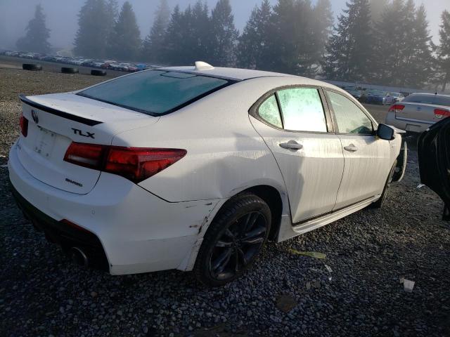 19UUB3F69JA003792 - 2018 ACURA TLX TECH+A WHITE photo 3