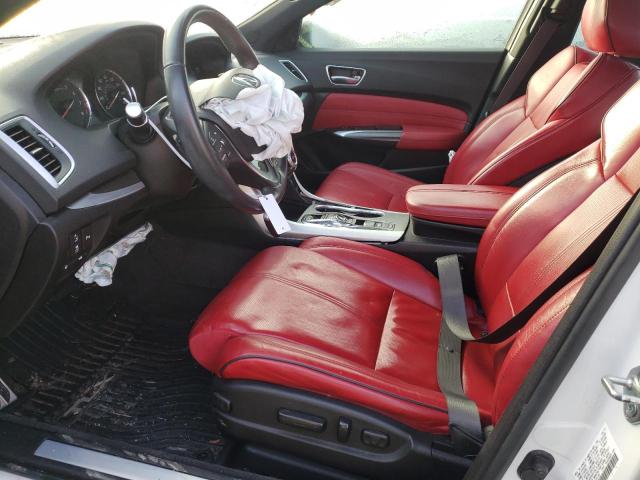 19UUB3F69JA003792 - 2018 ACURA TLX TECH+A WHITE photo 7