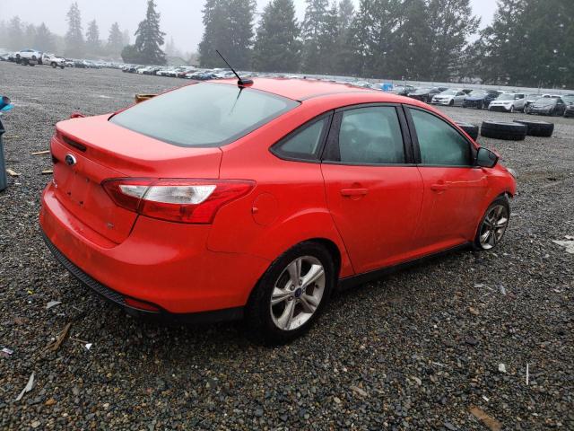 1FADP3F24EL317976 - 2014 FORD FOCUS SE RED photo 3