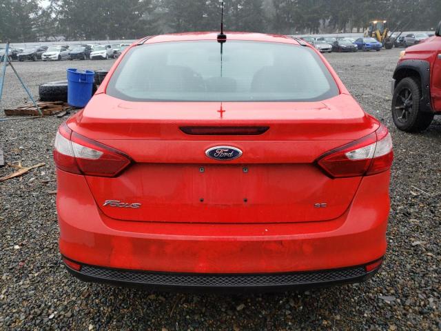 1FADP3F24EL317976 - 2014 FORD FOCUS SE RED photo 6