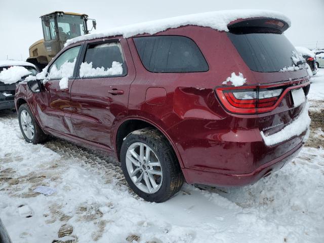 1C4RDJDG0PC690043 - 2023 DODGE DURANGO GT BURGUNDY photo 2