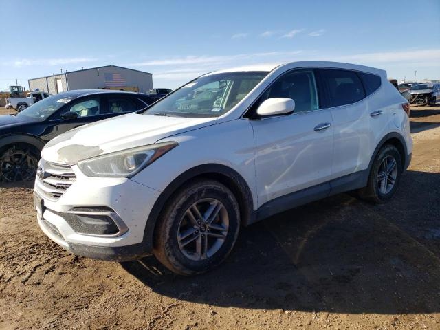 5NMZT3LB4HH019255 - 2017 HYUNDAI SANTA FE S WHITE photo 1