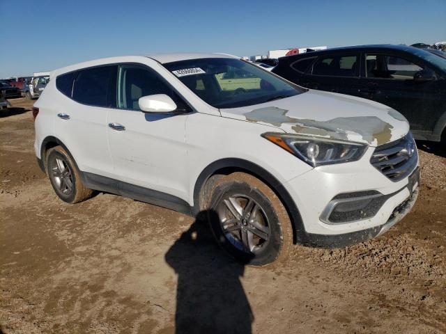 5NMZT3LB4HH019255 - 2017 HYUNDAI SANTA FE S WHITE photo 4