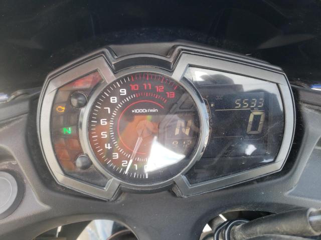 JKAEXEJ19JDA02908 - 2018 KAWASAKI EX650 J ნაცრისფერი ფოტო 8