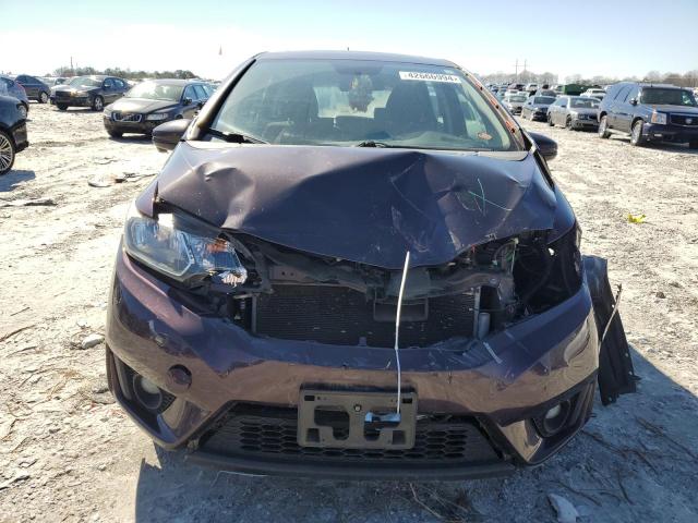 3HGGK5H86FM757251 - 2015 HONDA FIT EX PURPLE photo 5