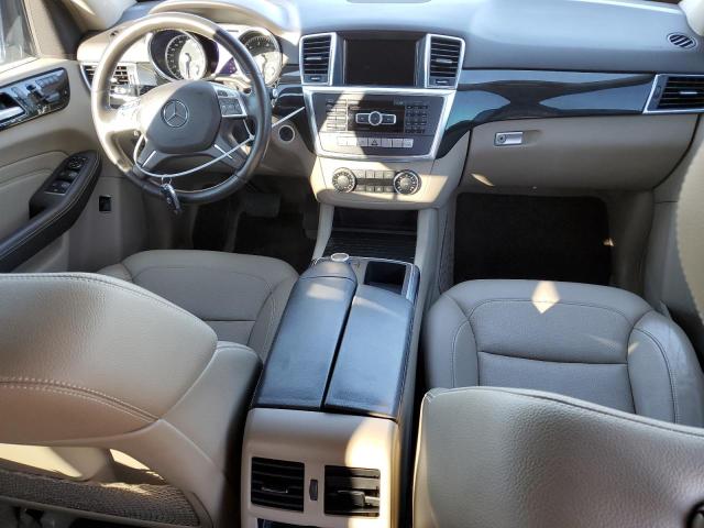 4JGDA5HB1FA551568 - 2015 MERCEDES-BENZ ML 350 4MATIC BLUE photo 8