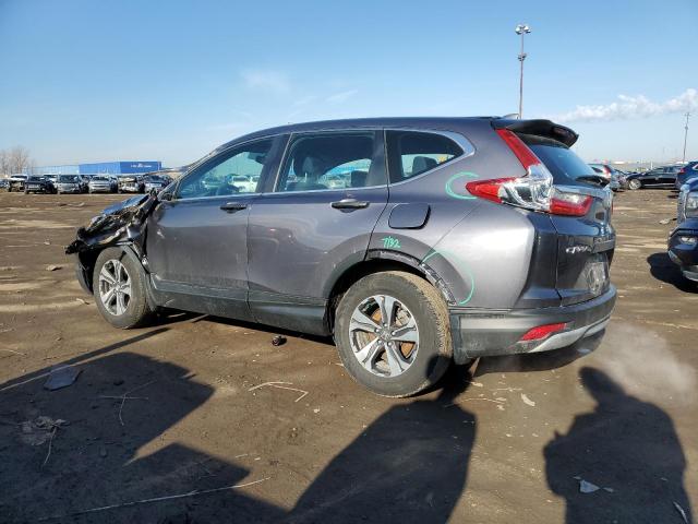 2HKRW6H35KH214995 - 2019 HONDA CR-V LX GRAY photo 2