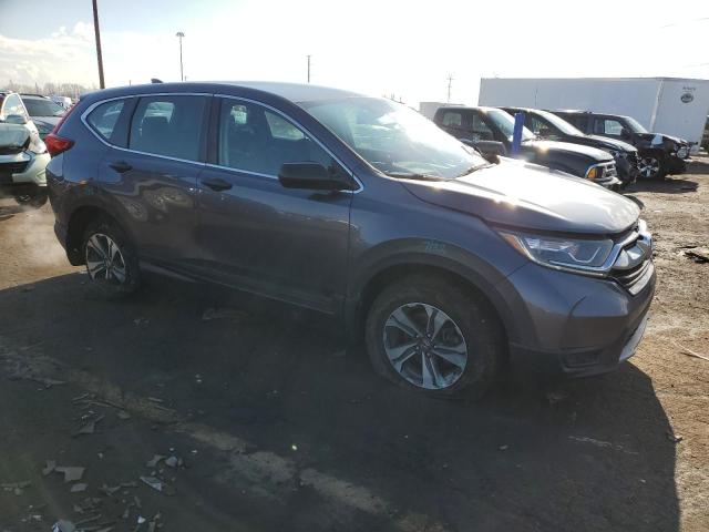 2HKRW6H35KH214995 - 2019 HONDA CR-V LX GRAY photo 4