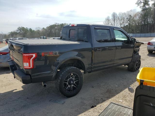 1FTEW1EF6HKC31704 - 2017 FORD F150 SUPERCREW GRAY photo 3