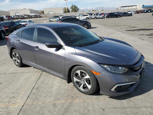 19XFC2F64LE205776 - 2020 HONDA CIVIC LX GRAY photo 4