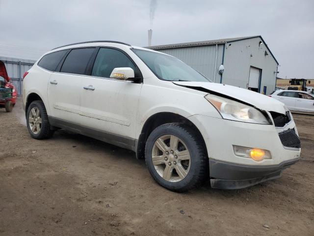 1GNKVGED5CJ406909 - 2012 CHEVROLET TRAVERSE LT WHITE photo 4