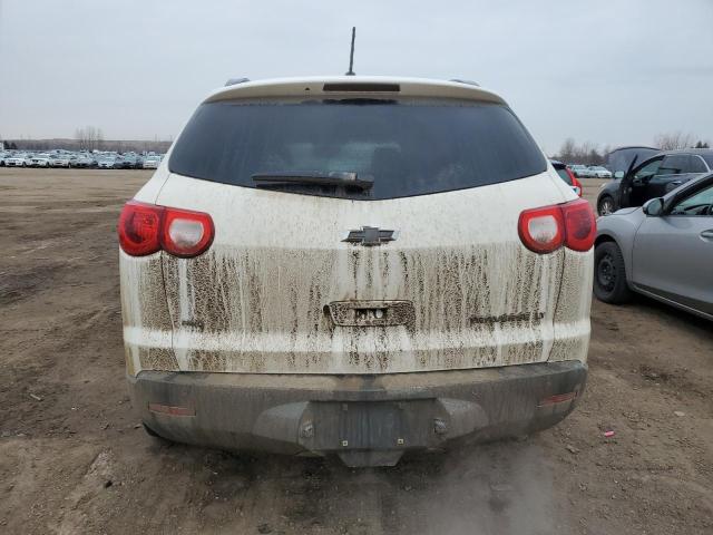 1GNKVGED5CJ406909 - 2012 CHEVROLET TRAVERSE LT WHITE photo 6