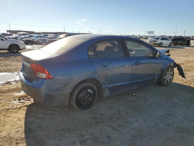 19XFA1F50AE052446 - 2010 HONDA CIVIC LX BLUE photo 3