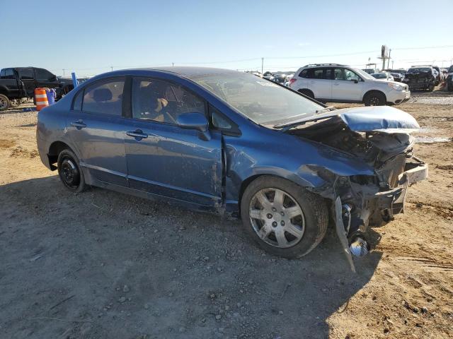 19XFA1F50AE052446 - 2010 HONDA CIVIC LX BLUE photo 4