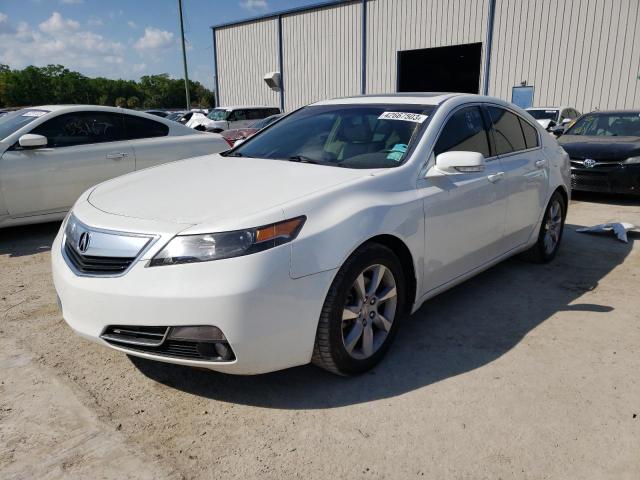 19UUA8F54DA002156 - 2013 ACURA TL TECH WHITE photo 1
