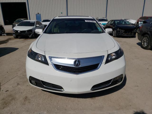 19UUA8F54DA002156 - 2013 ACURA TL TECH WHITE photo 5