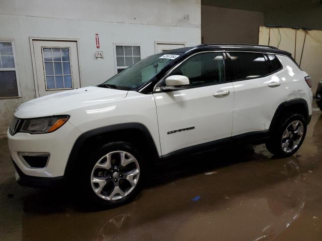 3C4NJDCB4KT842109 - 2019 JEEP COMPASS LIMITED WHITE photo 1