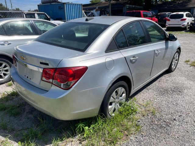 1G1PA5SH2F7110262 - 2015 CHEVROLET CRUZE LS SILVER photo 4