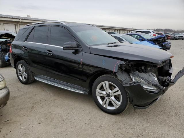 4JGDA5HB3DA117178 - 2013 MERCEDES-BENZ ML 350 4MATIC BLACK photo 4