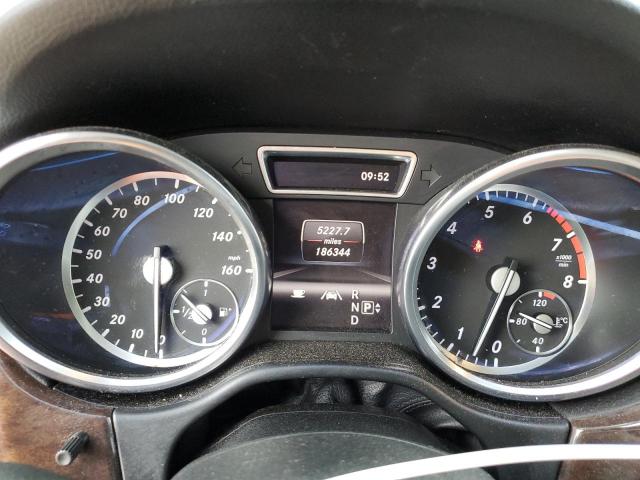 4JGDA5HB3DA117178 - 2013 MERCEDES-BENZ ML 350 4MATIC BLACK photo 9