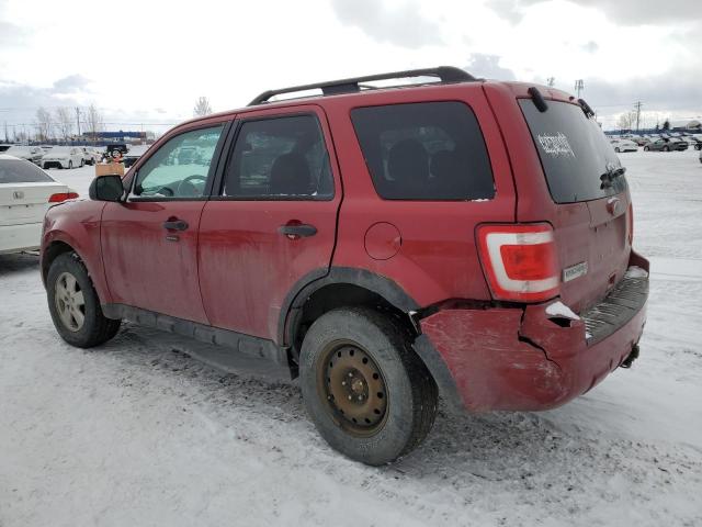 1FMCU9DG4CKA45900 - 2012 FORD ESCAPE XLT RED photo 2