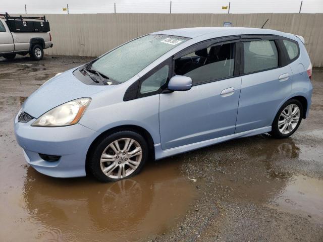 JHMGE8H49AC011812 - 2010 HONDA FIT SPORT BLUE photo 1