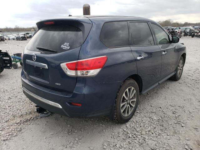 5N1AR2MM6DC632536 - 2013 NISSAN PATHFINDER S 蓝色 照片 3